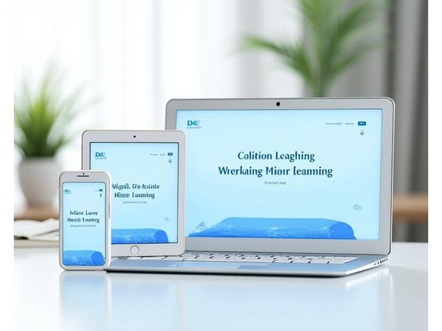Diversos dispositivos eletrónicos (smartphone, tablet, laptop) exibindo a mesma interface de aplicação de microlearning, demonstrando uma experiência de utilizador otimizada e fluida entre plataformas.